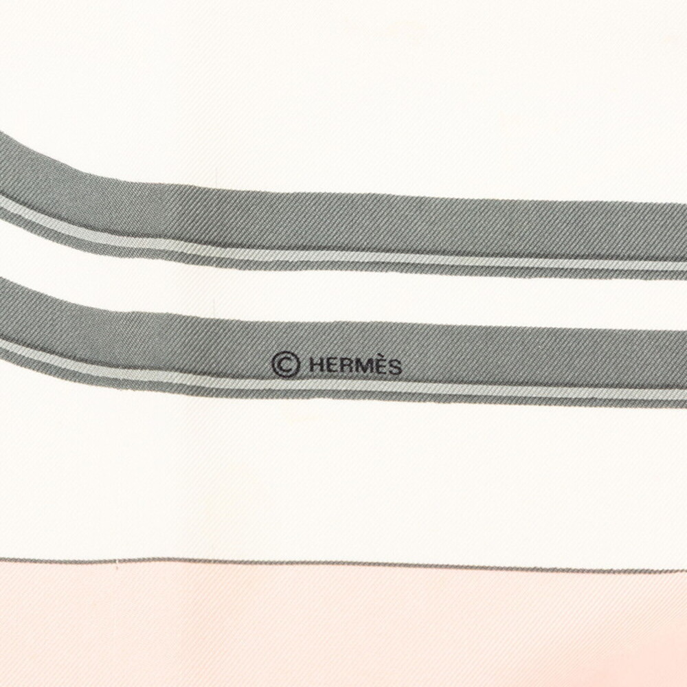 Hermes Carre 90 Brides de Gala Ceremonial Bridle Scarf/Muffler, Large Size, P... - Picture 7 of 8